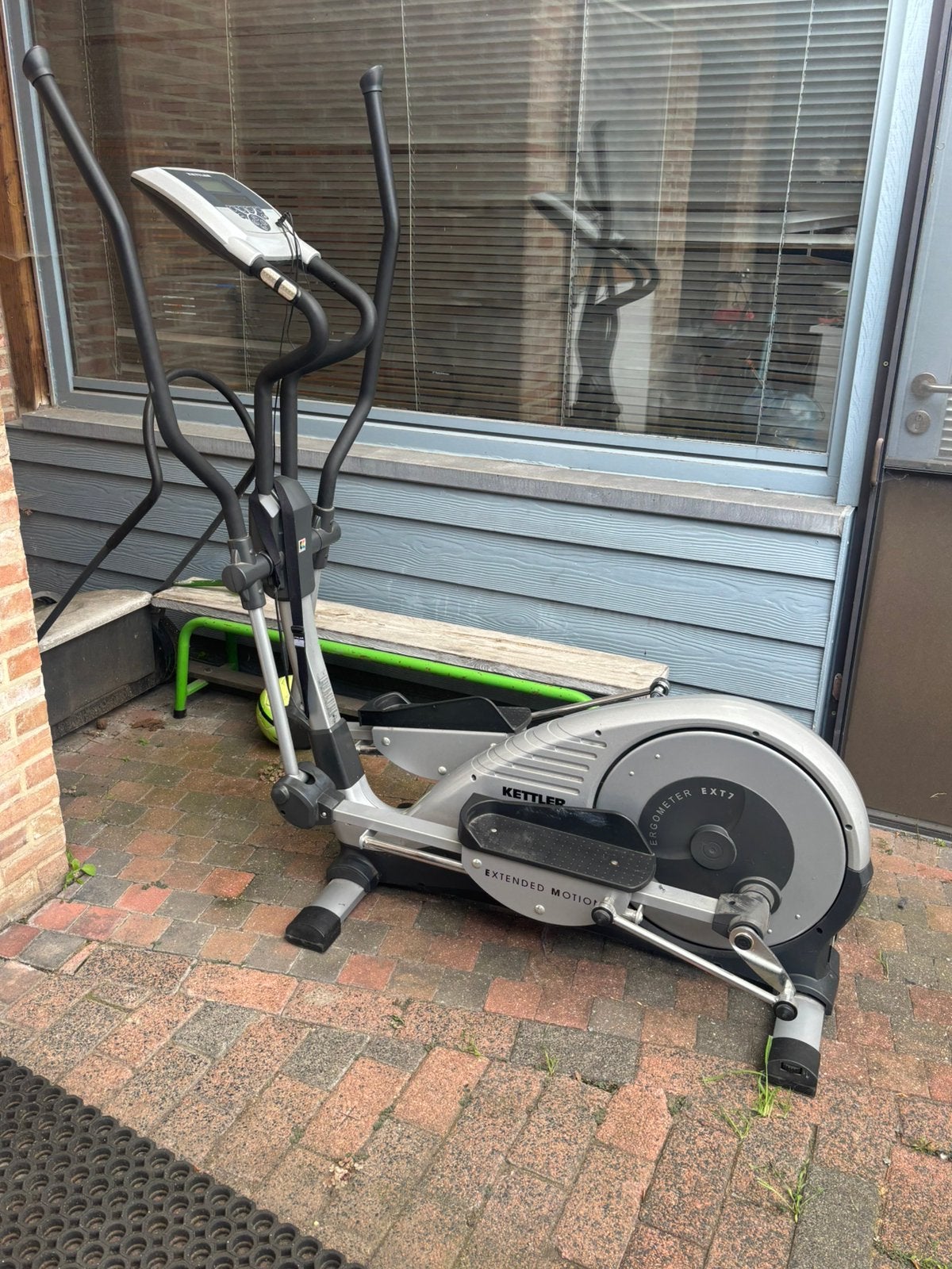 Kettler EXT7 extended motion Crosstrainer Ergometer fitness, Ophalen, Gebruikt, Metaal, Crosstrainer