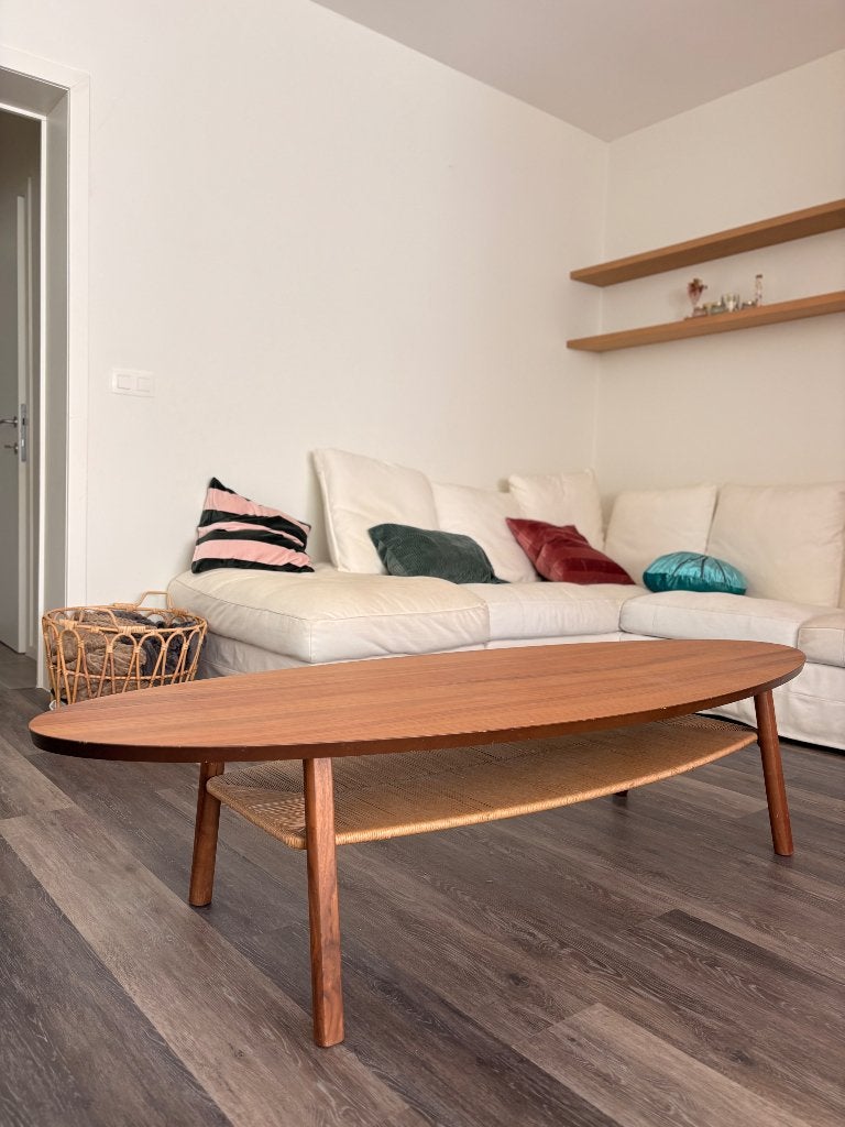 GERESERVEERD Stockholm salontafel, Ophalen, 50 tot 100 cm, Zo goed als nieuw, 150 tot 200 cm