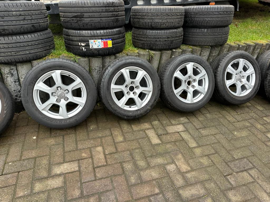 Velgen met banden vw audi seat, Ophalen, Audi