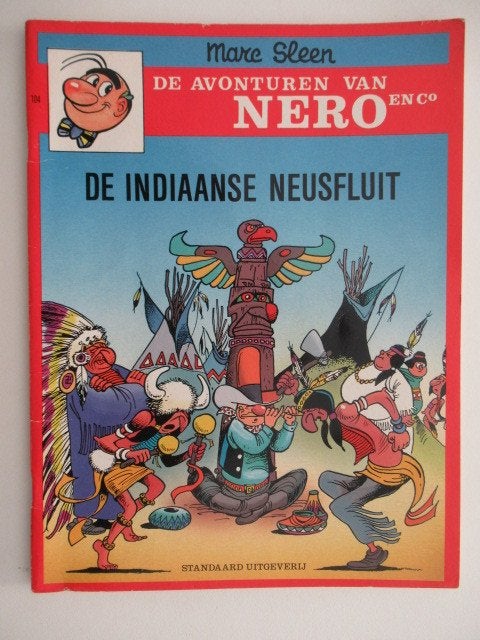 nero...nr.104...de indiaanse neusfluit.............1st, Ophalen of Verzenden