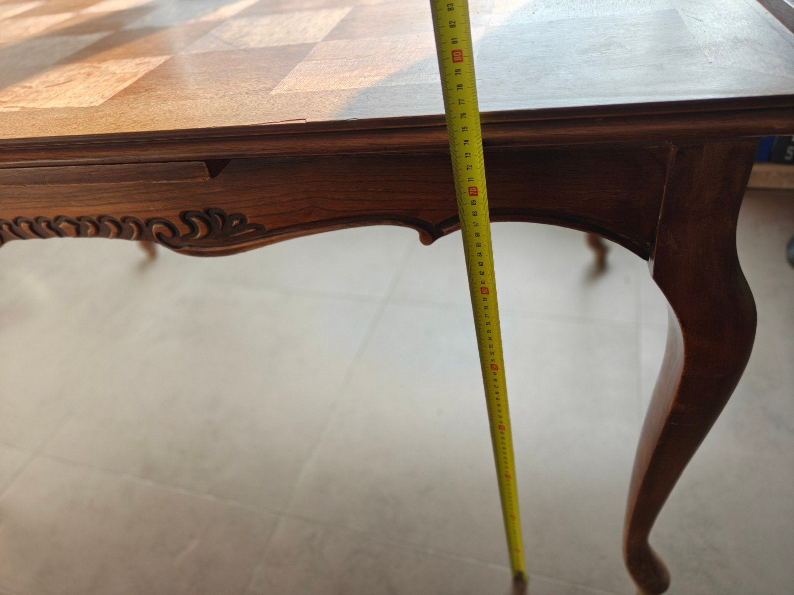 vintage uitschuifbare eettafel, Huis en Inrichting, Ophalen, Gebruikt, Vintage, 200 cm of meer