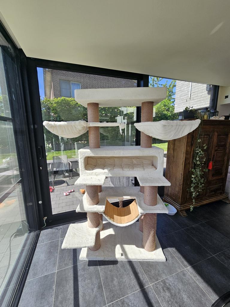 Xxl krabpaal lookout Petrebels, Dieren en Toebehoren, Krabmeubelen, Ophalen, Zo goed als nieuw, Krabpaal