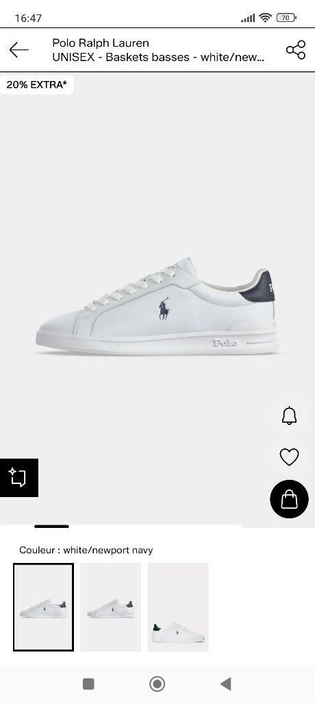 Basket Ralph Lauren neuve, Sport en Fitness, Ophalen, Nieuw, Schoenen