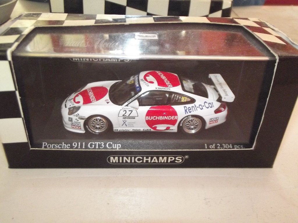 Porsche 911 GT3 Cup - Carrera Cup 2004, Hobby en Vrije tijd, Modelauto's | 1:43, Ophalen of Verzenden, Zo goed als nieuw, Auto