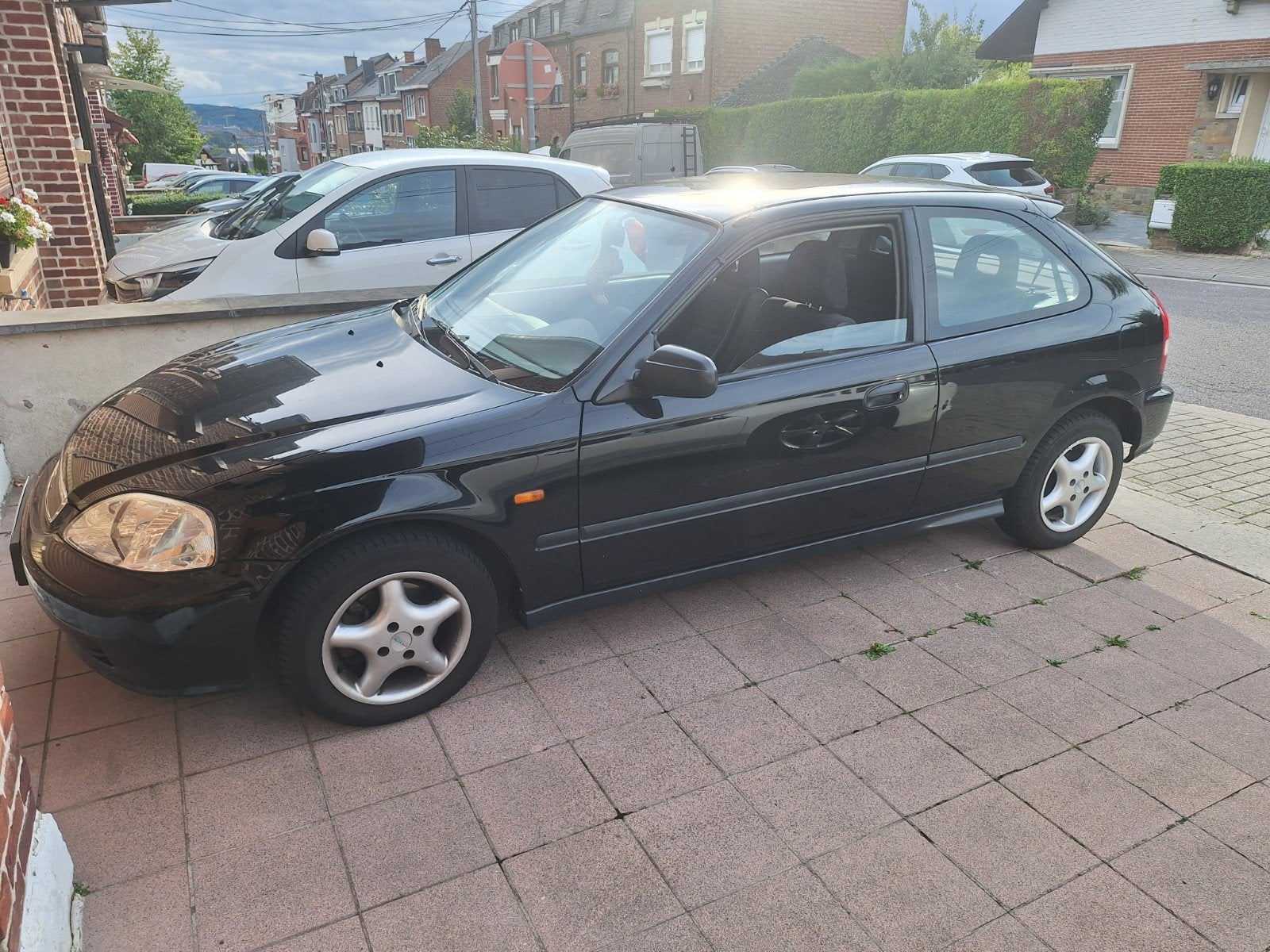 Honda civic 1.4 75cv ej9 de 2001 3 portes . boite manuelle, Autos, Achat, ABS, Boîte manuelle, Noir
