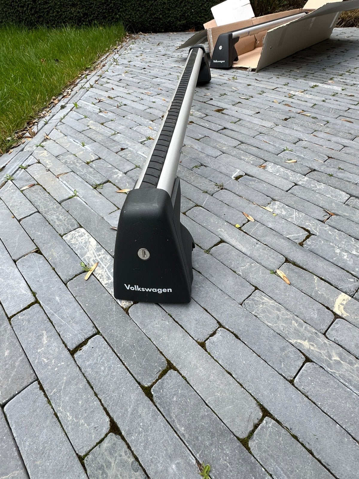 Originele VW Passat break dakdragers, Auto diversen, Dakdragers, Ophalen, Zo goed als nieuw