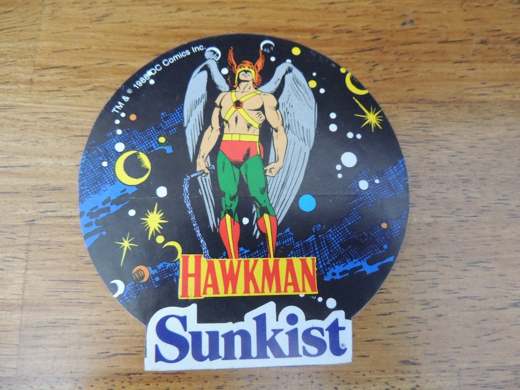 hawkman superheroes 1988 DC comics sticker, Livres, BD | Comics, Comics, Enlèvement ou Envoi, Comme neuf