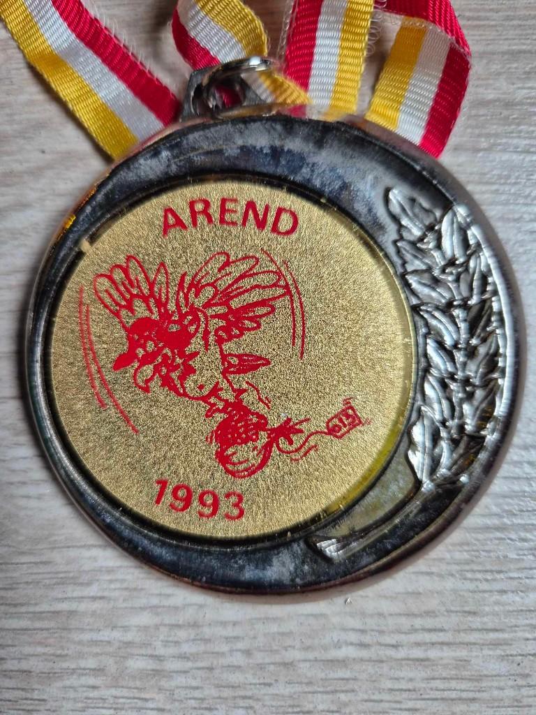 Carnaval medaille Aalst Arend 1993, Ophalen of Verzenden