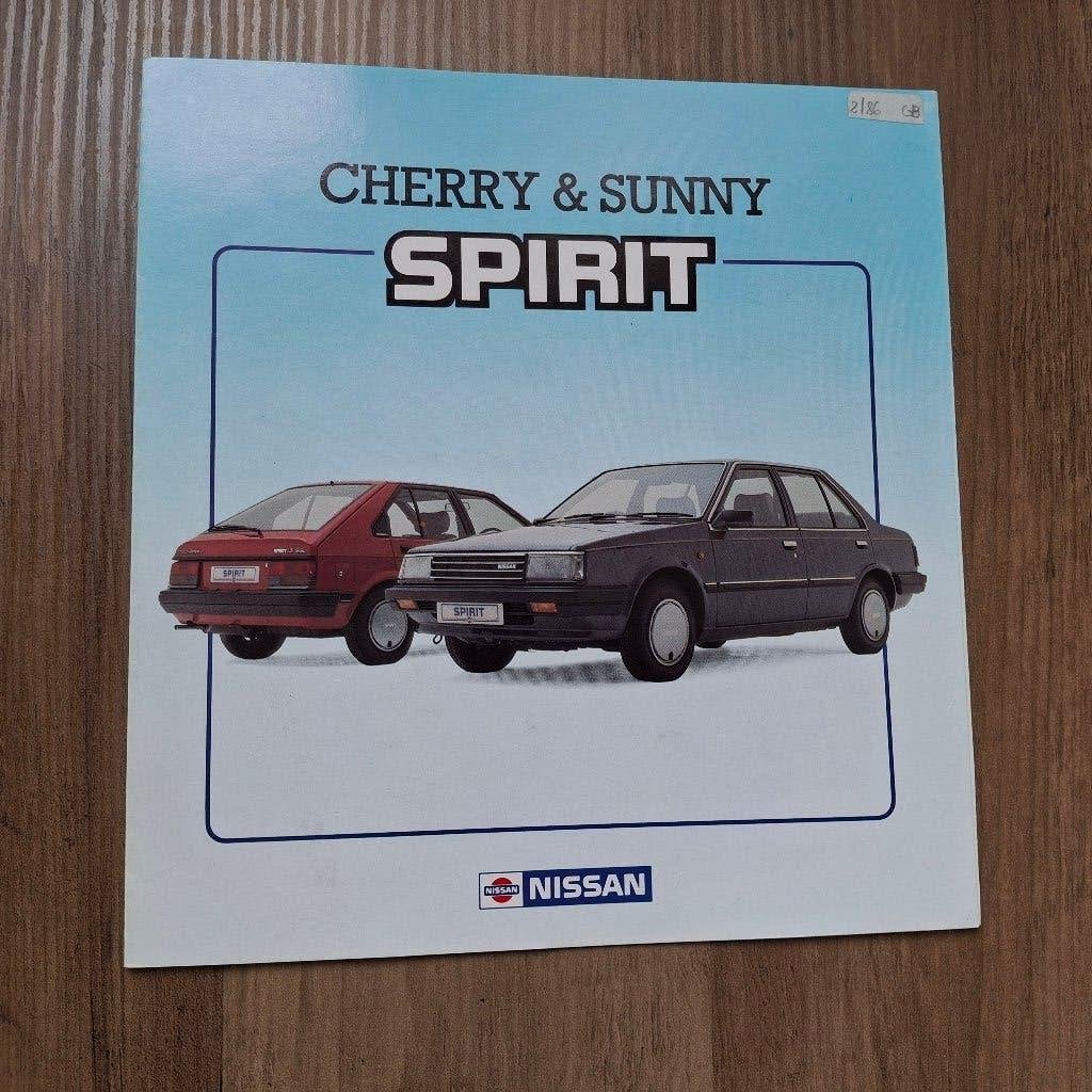 NISSAN  CHERRY & SUNNY  2/86, Enlèvement ou Envoi, Neuf, Nissan