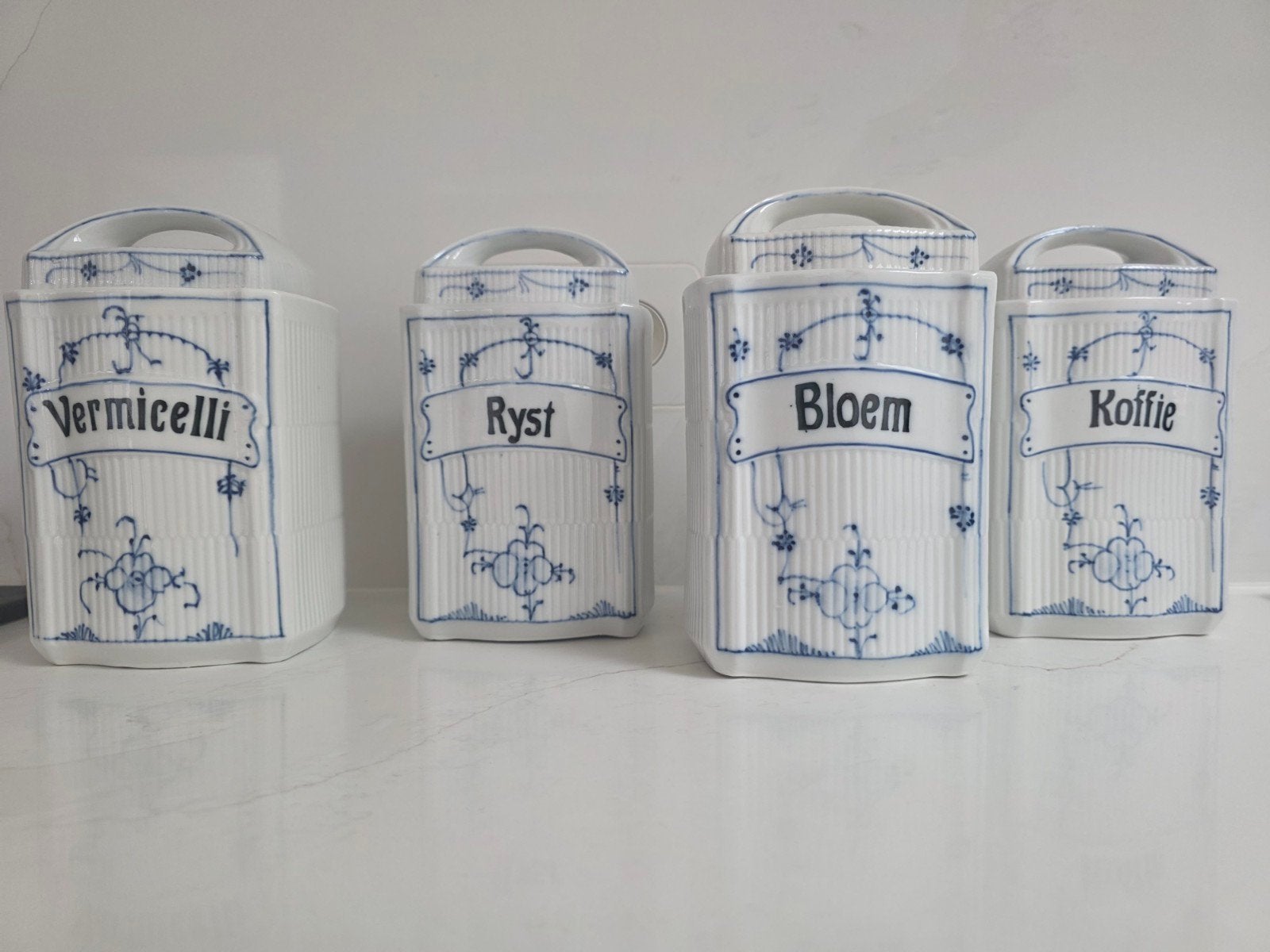 Porseleinen bewaarpotten, Ophalen of Verzenden