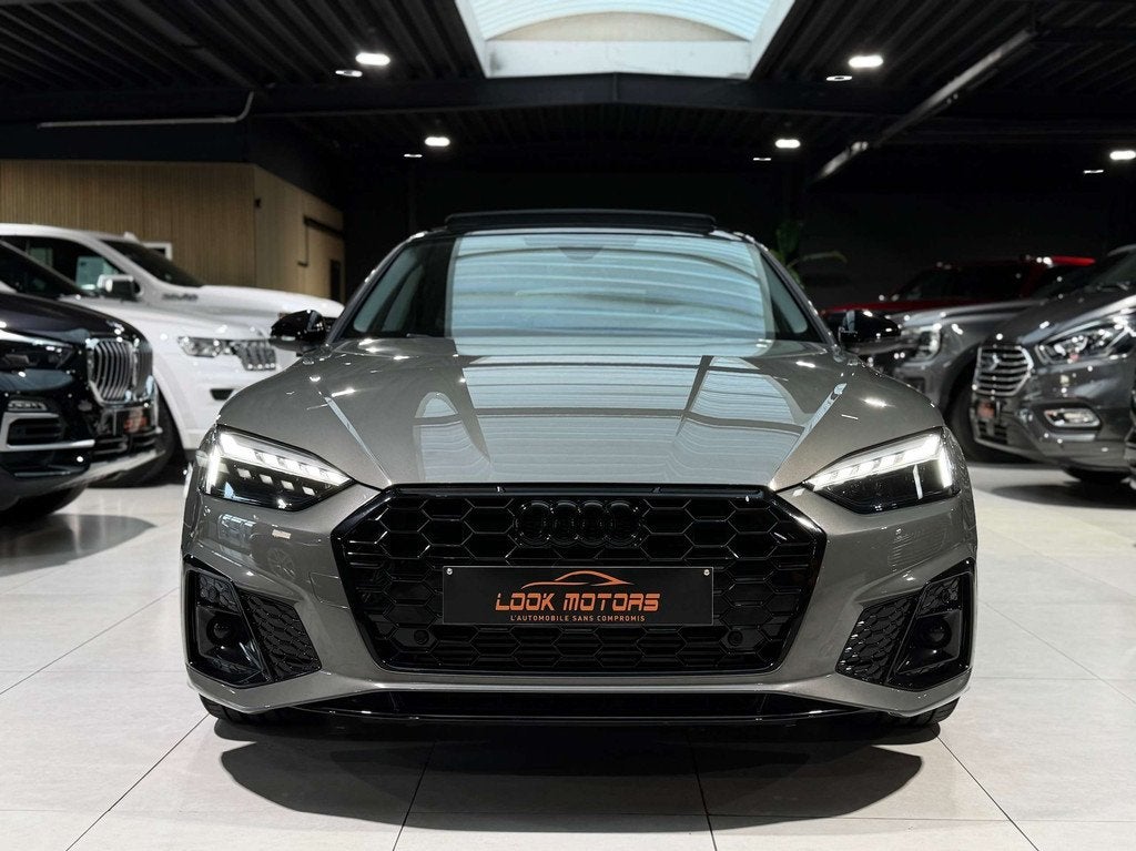 Audi A5 SPORBACK 35 TFSI 150CV S-LINE S-TRONIC FULL OPTIONS, Autos, Cuir, Argent ou Gris, Entreprise, Noir