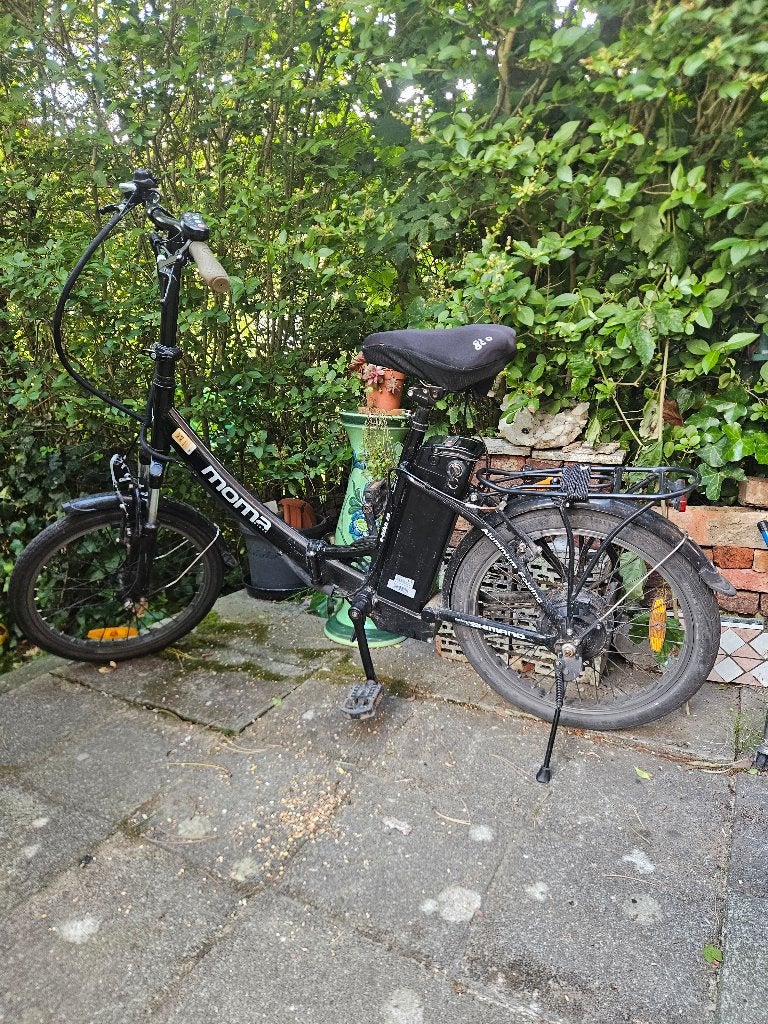 Moma Bikes E20.2 opvouwbare elektrische fiets, Fietsen en Brommers, Fietsen | Vouwfietsen, Gebruikt, Overige merken, Versnellingen