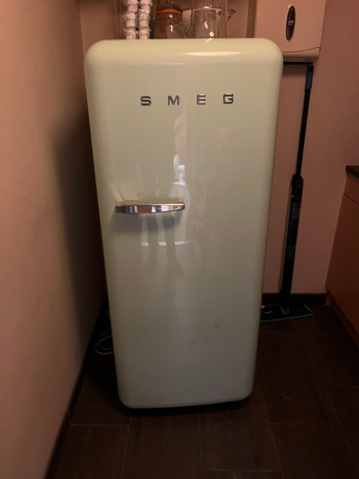 Smeg koelkast, Elektronische apparatuur, Ophalen, Gebruikt, 140 tot 160 cm, 45 tot 60 cm