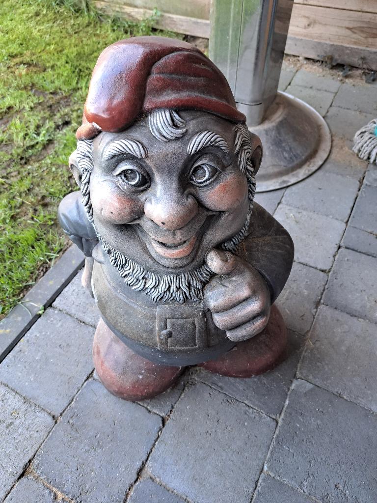Nain de jardin, Enlèvement, Comme neuf, Nain de jardin
