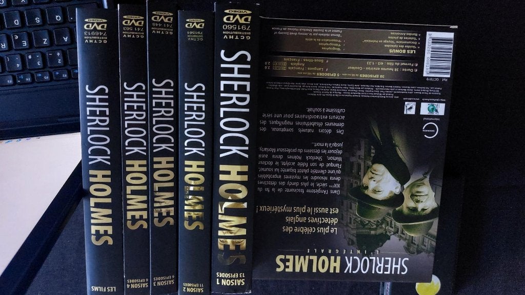 Sherlock Holmes - Intégral, CD & DVD, Tous les âges, Comme neuf, Crime, Anglais