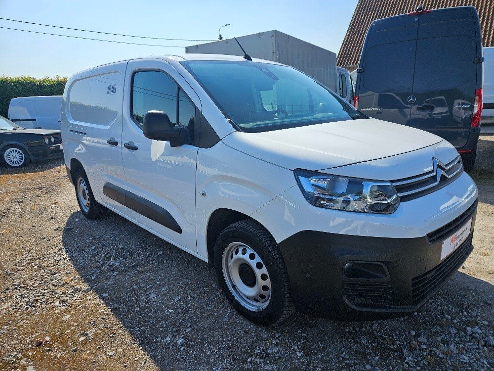 Citroen Berlingo 1.5HDI L2 MAXI AIRCO CRUI NAVI 11983 EX BTW, Auto's, Stof, Used 1. Bestelwagens met ervaring., 4 cilinders, Citroën