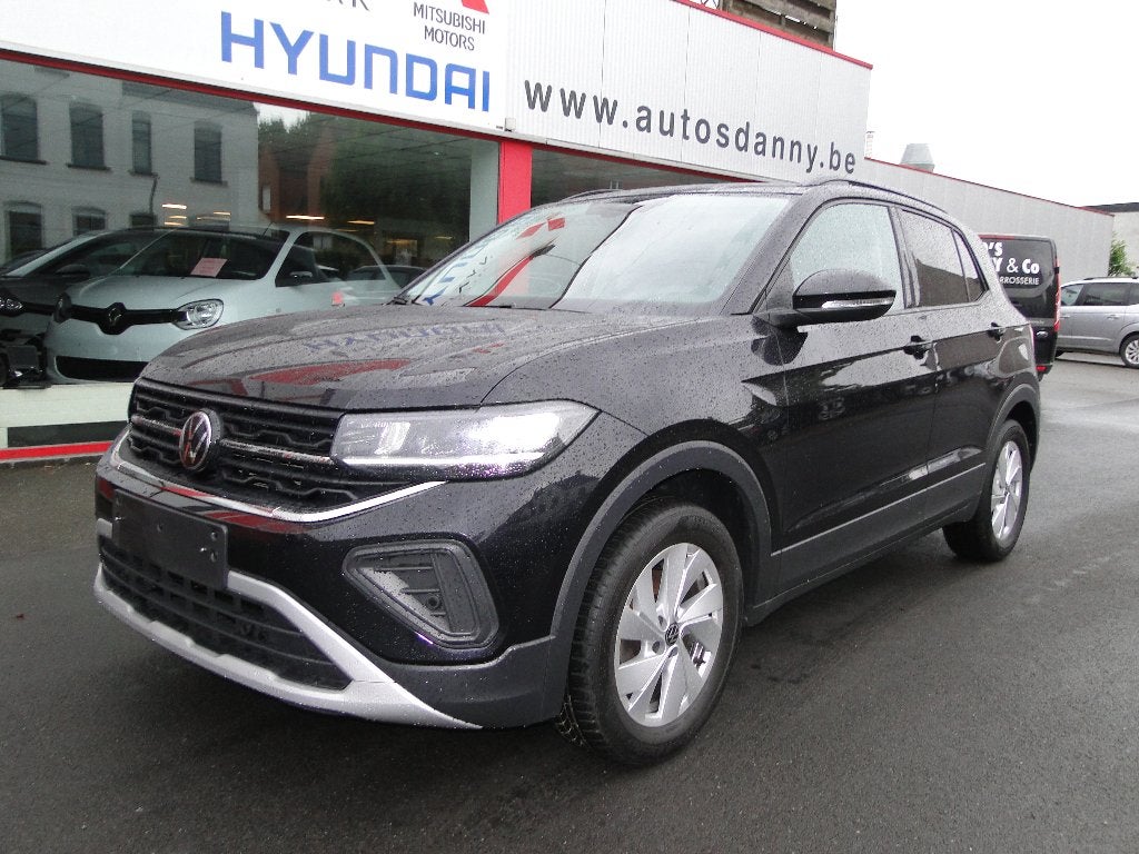 VW T CROSS NAVI CARPLAY, Voorwielaandrijving, Zwart, Bedrijf, 5 deurs