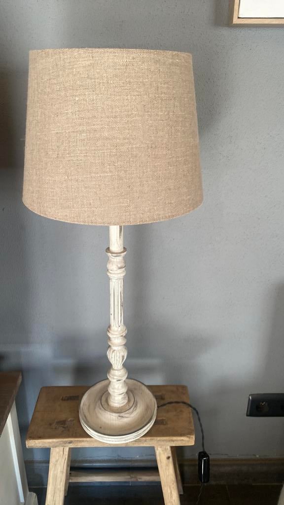 Lampe rurale avec abat-jour Flamant, Enlèvement, Comme neuf