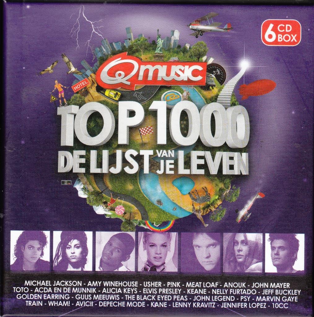 De Lijst van je leven:  QMusic top 1000, Cd's en Dvd's, Verzenden, Pop