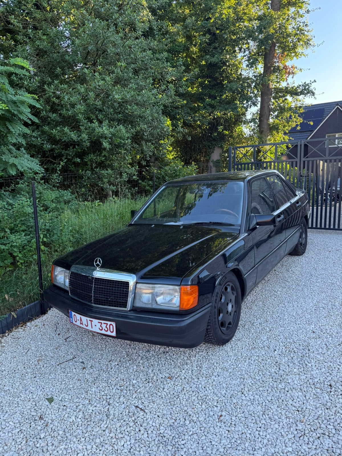Mercedes 190e oldtimer automaat schuifdak, Autos, Mercedes-Benz, Particulier, Cruise Control, Essence, Automatique, Carnet d'entretien