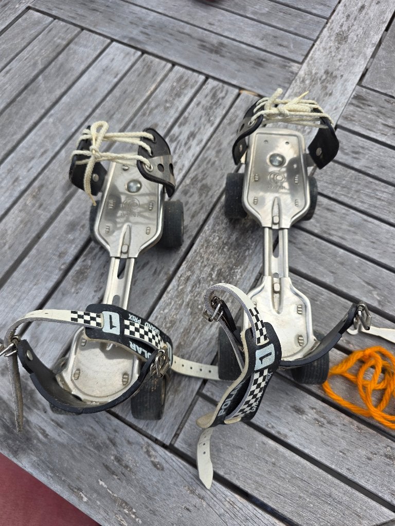 Vintage Polar Grand Prix Rolschaatsen, Ophalen, Verstelbaar, Gebruikt, Kinderen