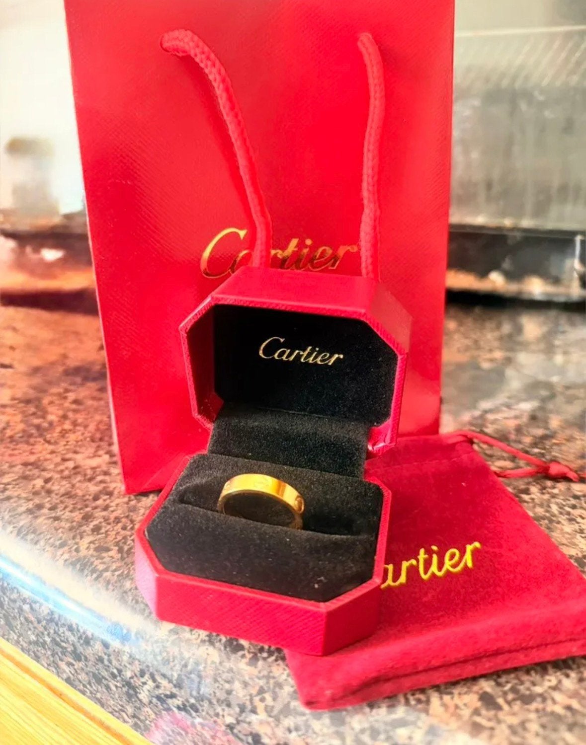 Cartier ring, Ophalen, Nieuw, Jongen of Meisje