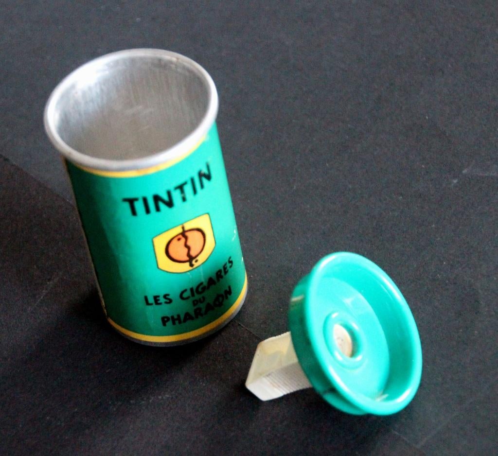 taille-crayon Tintin Hergé Kuifje potloodscherper, Verzenden, Zo goed als nieuw, Herge