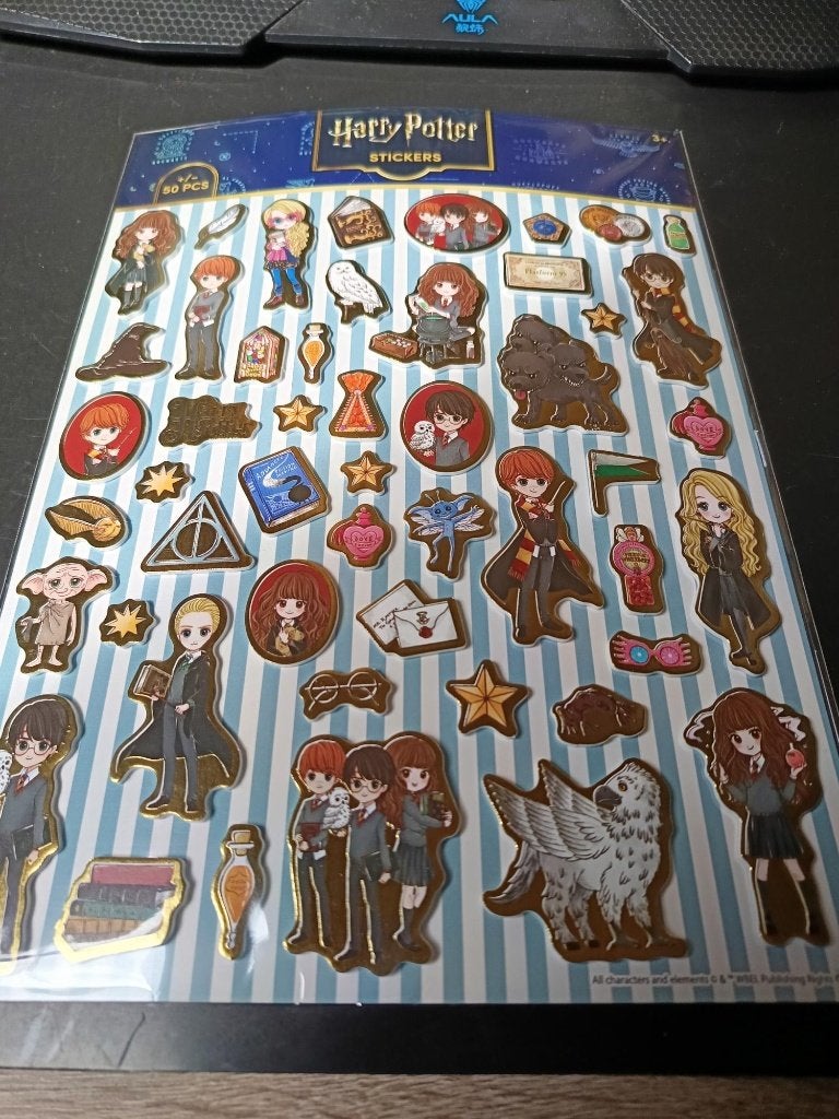 Harry Potter Stickers, Hobby en Vrije tijd, Scrapbooking, Nieuw, Papier of Karton, Overige merken, Ophalen