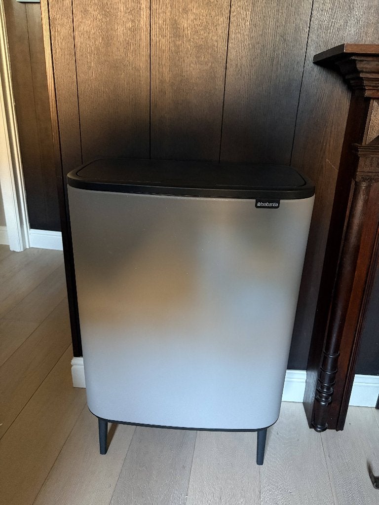 Poubelle Brabantia Bo Touch Hi 2  30L - Acier matt, Enlèvement, Utilisé