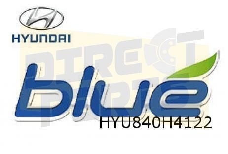 Hyundai iX20 achterklepembleem tekst ''Blue'' Origineel!  86, Neuf, -, -, Hyundai