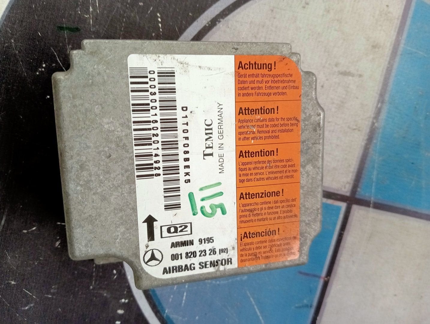 Airbag Module van een Mercedes E-Klasse, Gebruikt, -, Ophalen of Verzenden, -