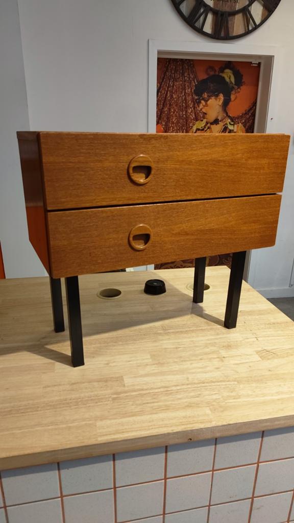 Vintage ladekast lowboard sideboard, Ophalen