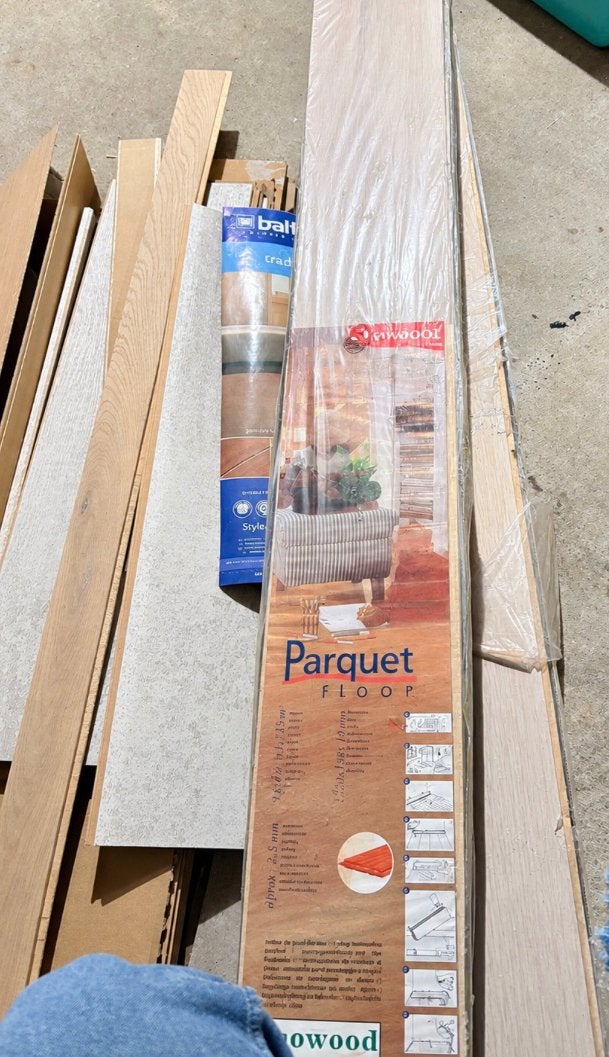 Gratis laminaat/parket, Doe-het-zelf en Bouw, Ophalen, Zo goed als nieuw