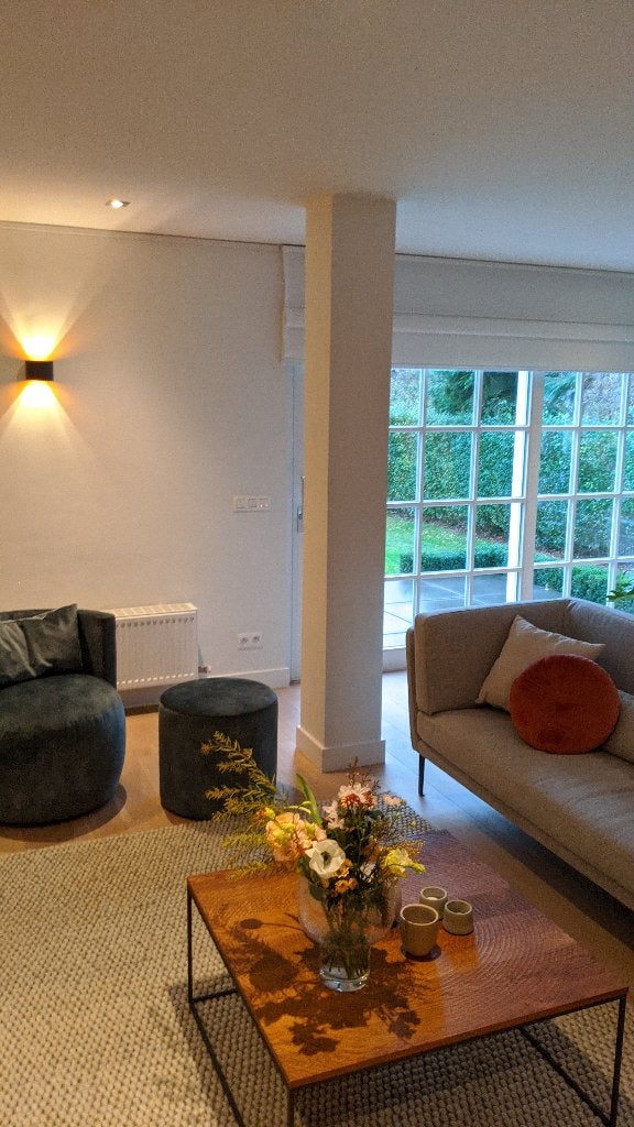 salontafel linteloo, Huis en Inrichting, Tafels | Salontafels, Ophalen, 50 tot 100 cm, Vierkant, 50 tot 100 cm