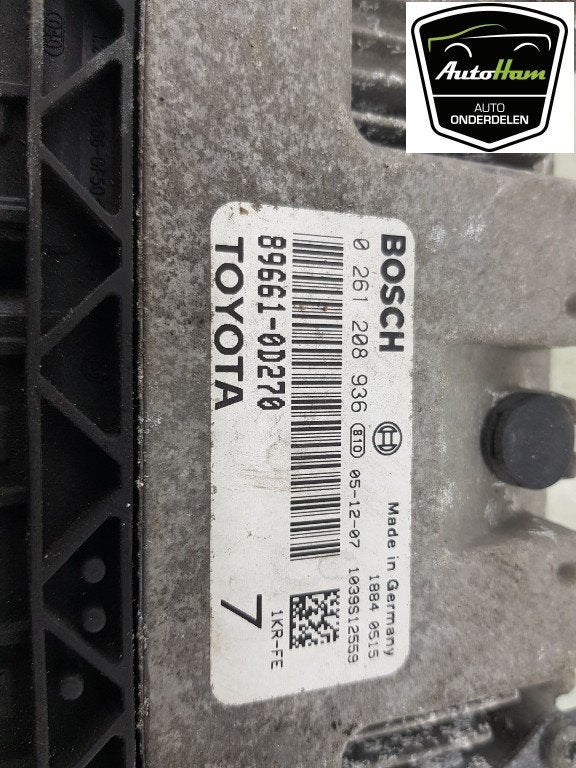 CALCULATEUR MOTEUR ECU Toyota Yaris II (P9), Robert Bosch AG, Toyota, Utilisé, Robert-Bosch-Allee 1
74232  Abstatt, DE