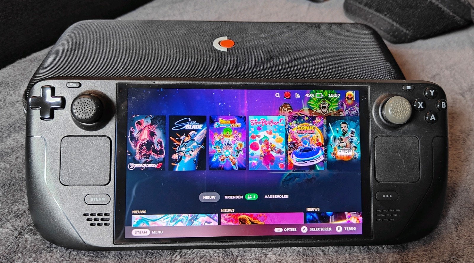 Steam Deck OLED 1TB, Games en Spelcomputers, Spelcomputers | Overige, Ophalen of Verzenden, Valve, Zo goed als nieuw