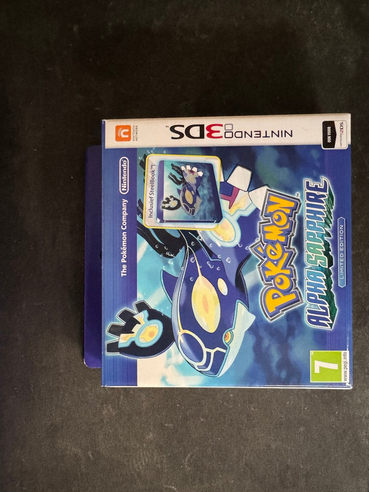 Pokemon alpha sapphire fan edition cib, Games en Spelcomputers, Games | Nintendo 2DS en 3DS, Ophalen, Zo goed als nieuw