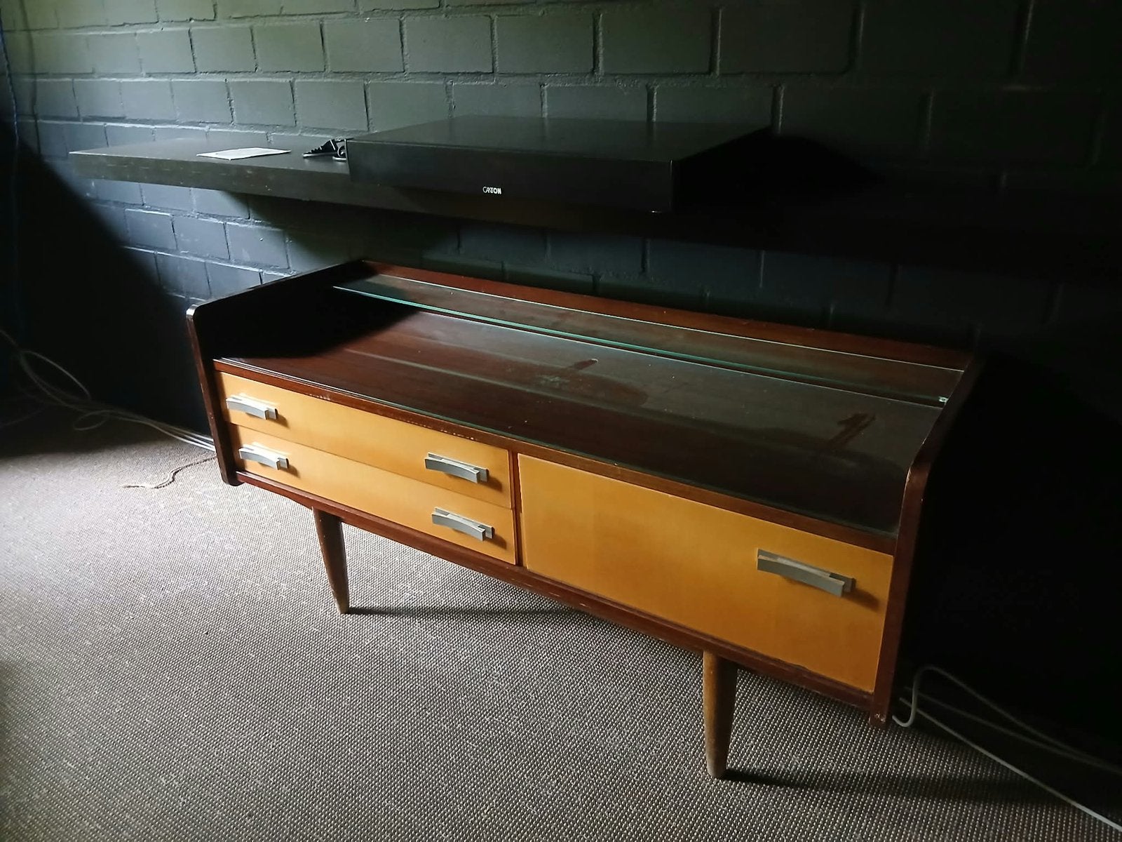 Buffet vintage des années 1960, Vintage jaren 60, Moins de 100 cm, 100 à 150 cm, Enlèvement