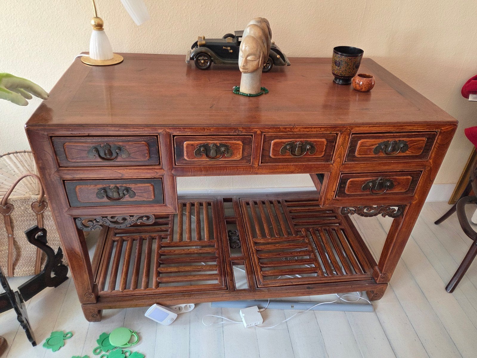 Bureau bois massif, Enlèvement