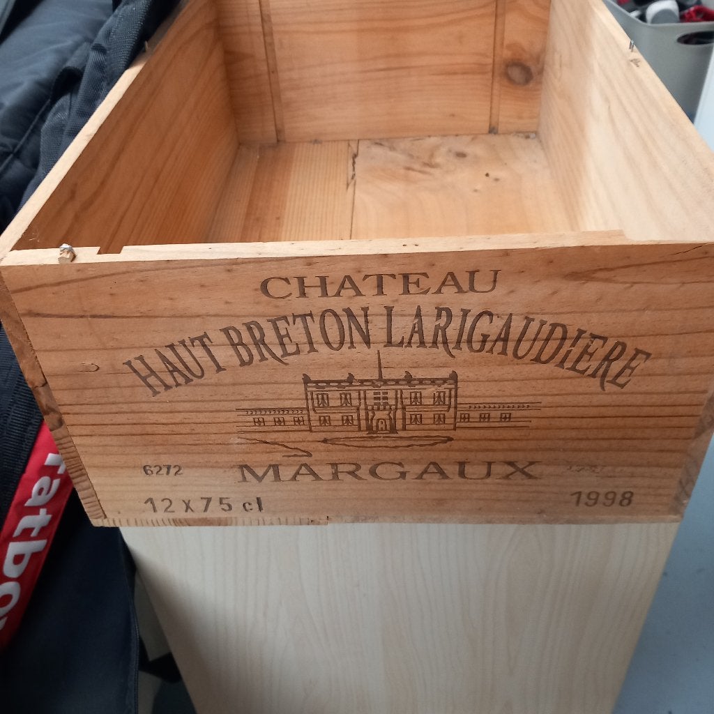 Caisse à vin HAUT BRETON LARIGAUDIERE, Enlèvement