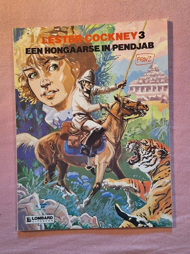 Lester Cockney 3: een Hongaarse in Pendjab, Eén stripboek, Ophalen of Verzenden, Zo goed als nieuw