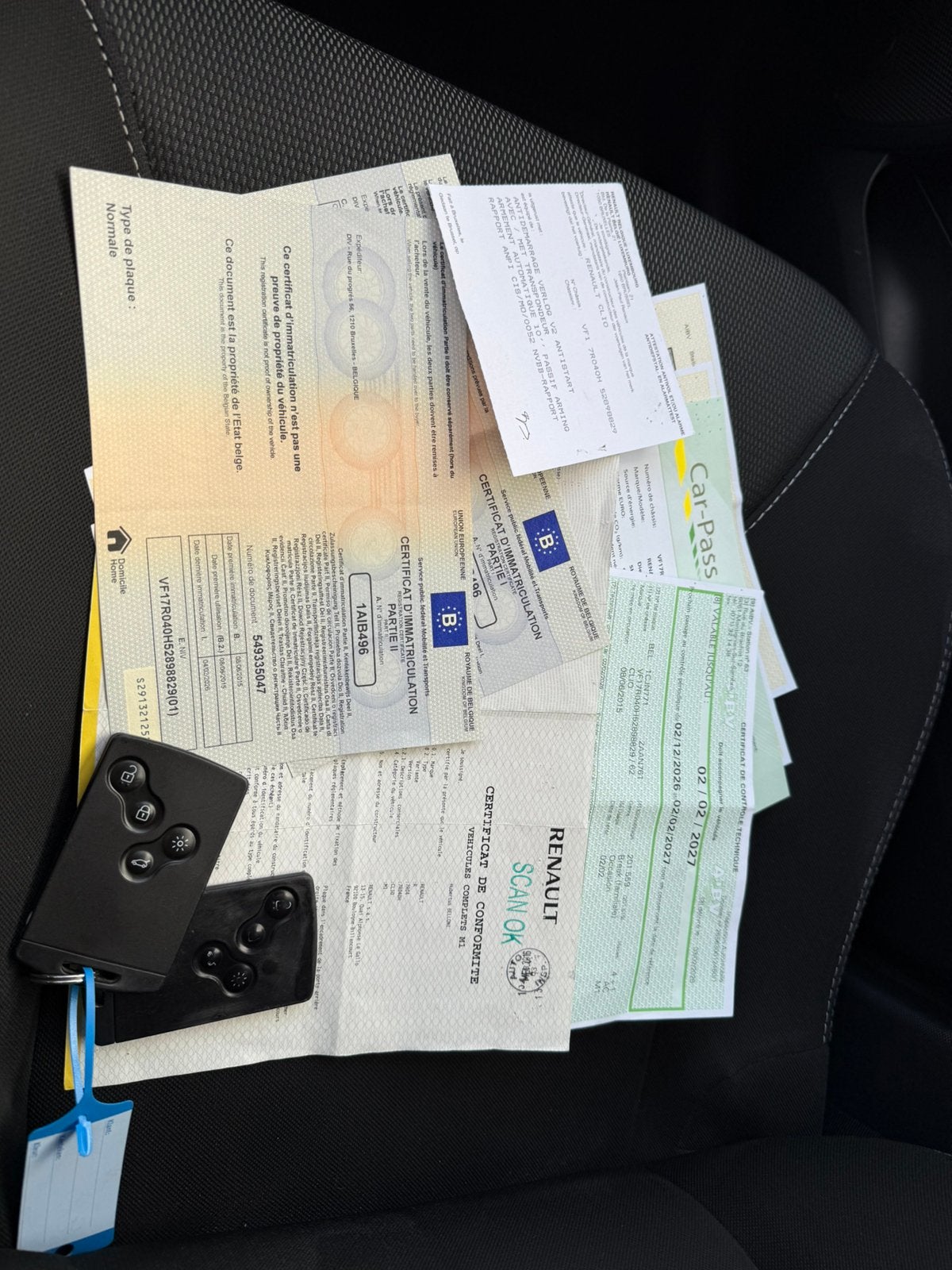 - Renault Clio - 1.5Dci Diesel - 205 000km - Clima - Navi -, Autos, Euro 5, Achat, Entreprise, Boîte manuelle