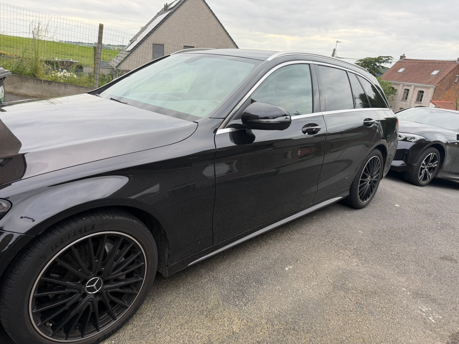 Mercedes C180 diesel, Auto's, 4 deurs, Zwart, Particulier, C-Klasse