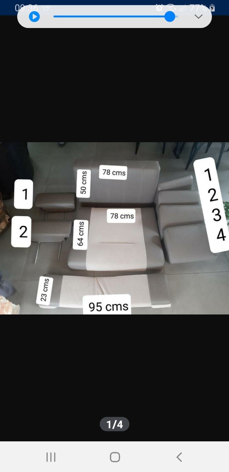 Coussins pour camping car, Caravans en Kamperen, Mobilhome-accessoires, Ophalen
