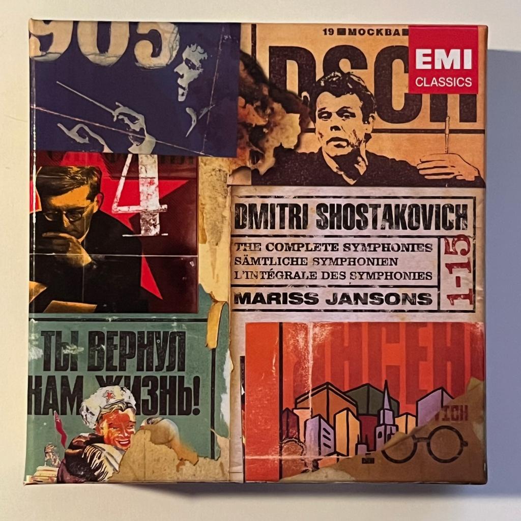 Shostakovich: Symphonies 1-15, Jazz Suites - Jansons - 10CD, CD & DVD, Enlèvement ou Envoi, Du modernisme à nos jours, Comme neuf