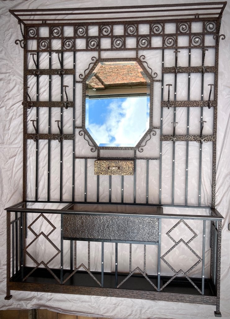 Vestiaire Art-Déco style coloniale - Daté 1939, Maison & Meubles, Enlèvement, Comme neuf