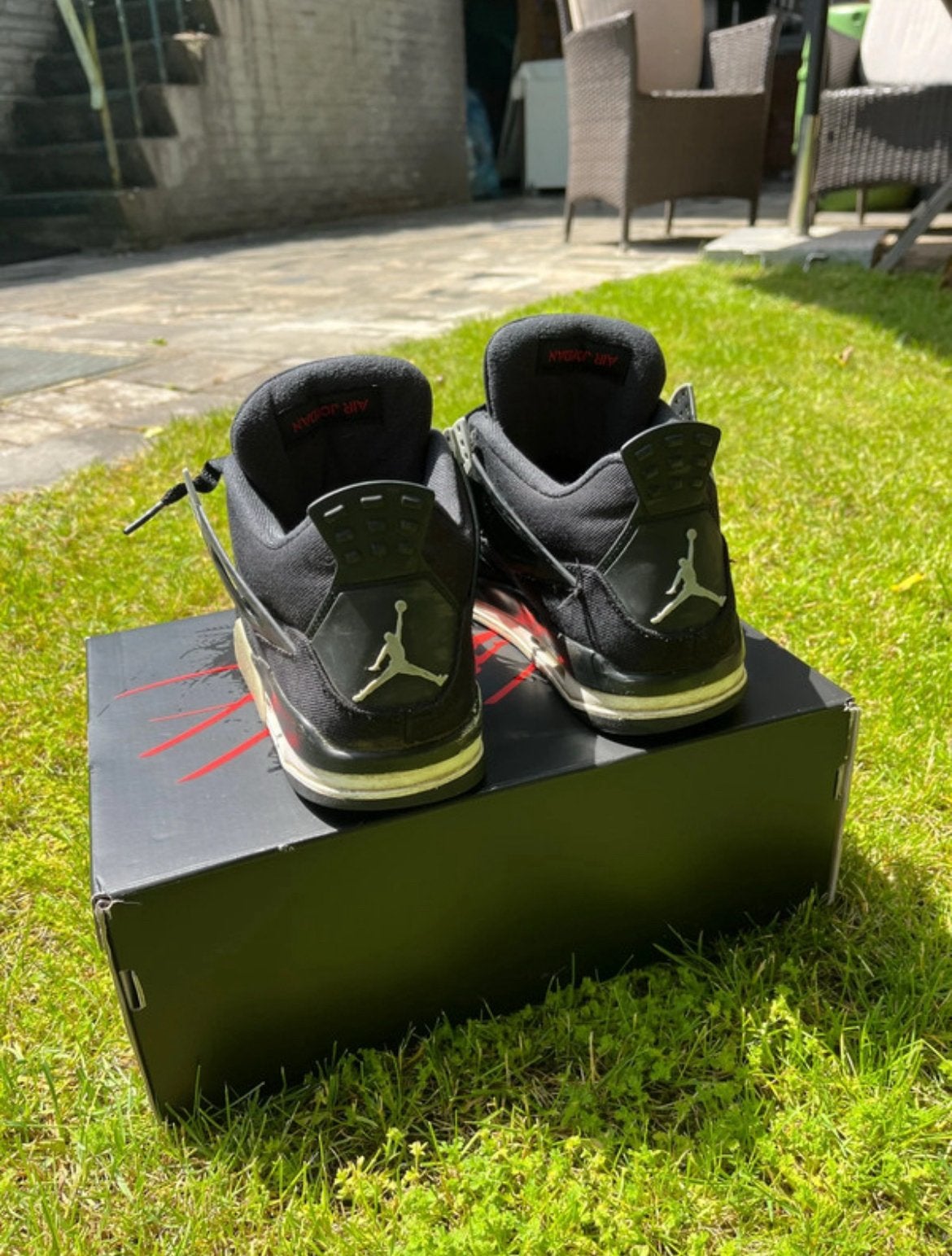 Jordan 4, Vêtements | Hommes, Chaussures, Enlèvement, Porté, Baskets, Noir