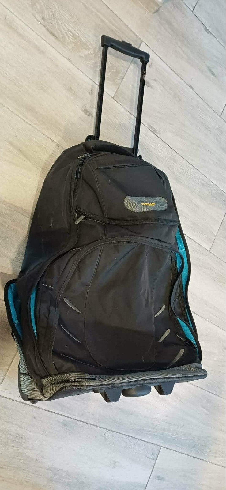 Grote reistas, Handtassen en Accessoires, Tassen | Reistassen en Weekendtassen, Gebruikt, 20 tot 30 cm, Zwart, Ophalen of Verzenden