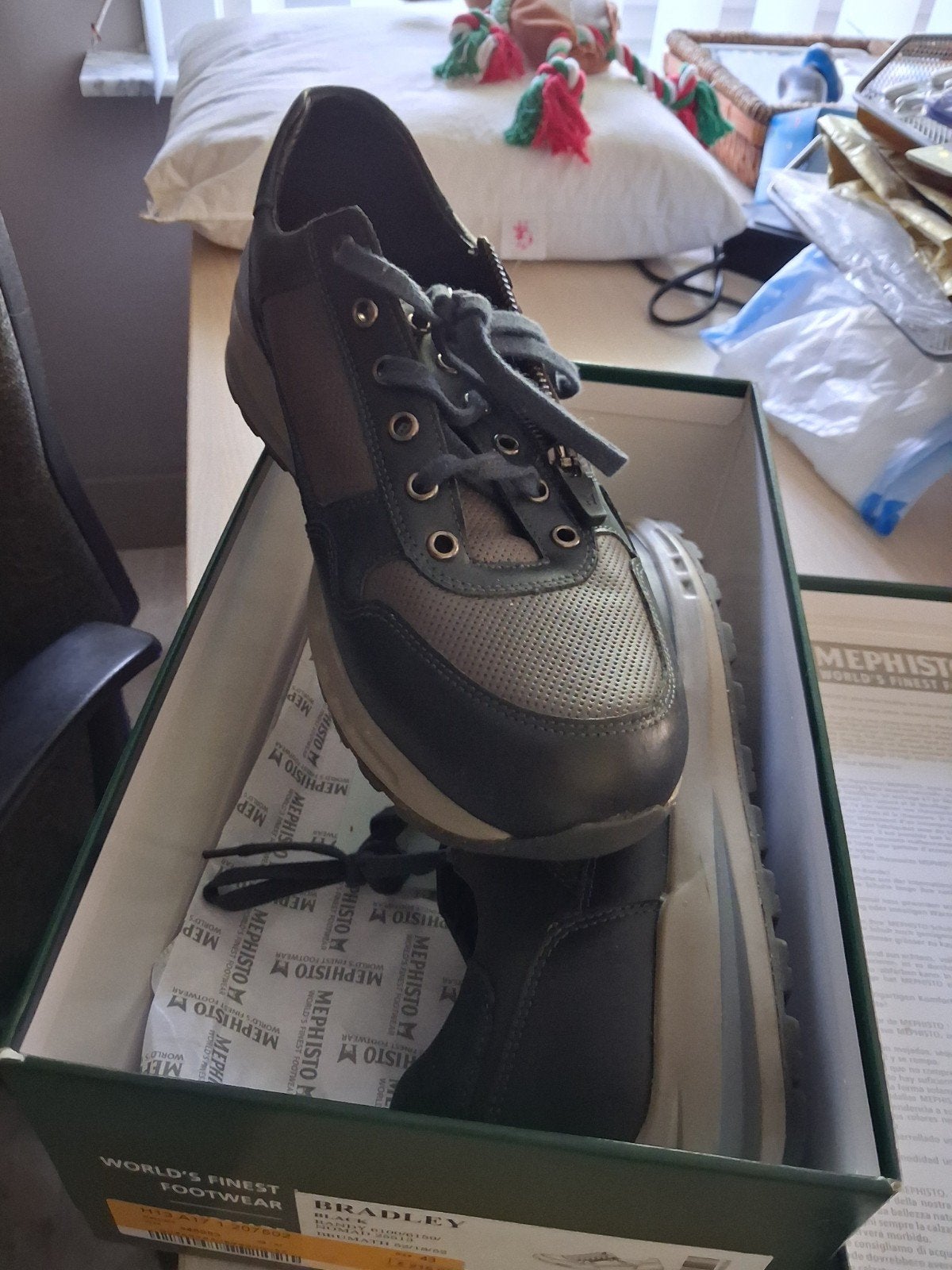 Mephisto soft air schoenen maat 43, Vêtements | Hommes, Chaussures, Neuf, Enlèvement ou Envoi, Mephisto, Noir