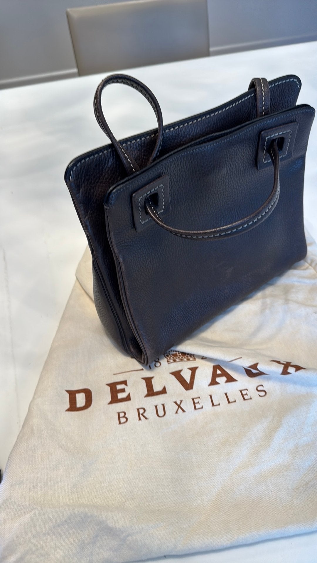 Sac à main Delvaux (sac à dos), Enlèvement, Comme neuf, Sac à main